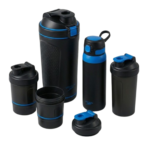 SHAKERS & BOTTLES