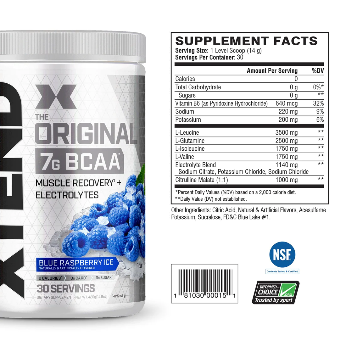 XTEND Original BCAA Powder