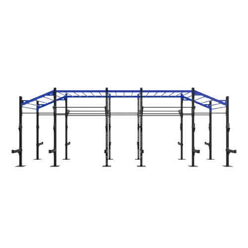 ZIVA OUTDOOR 24' DOUBLE-SIDED MULTI-HEIGHT MONKEY BAR RIG