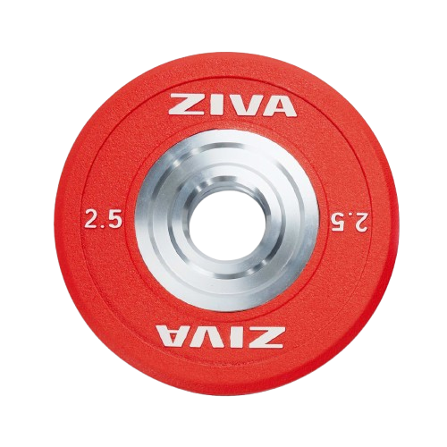 ZVO RUBBER COMPETITION COLORED TRAINING SUPPORT DISCS 2.5KG
