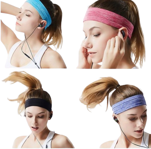 عصابات الشعر الرياضية