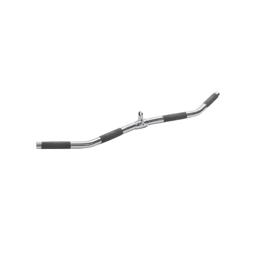 ZIVA PERFORMANCE HARD CHROME SHORT LAT BAR WITH PU GRIP