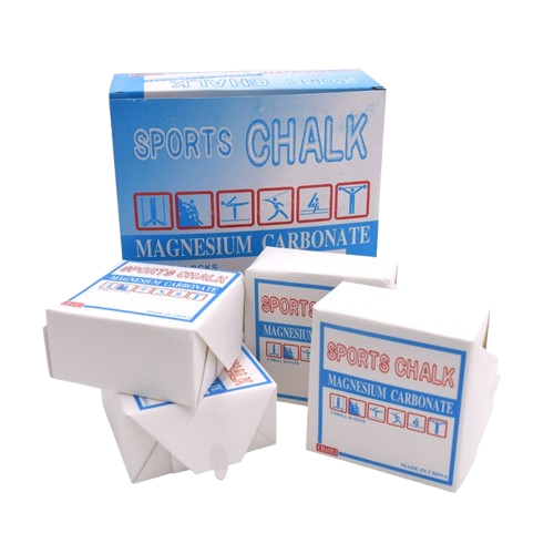 Magnesium carbonate sports chalk