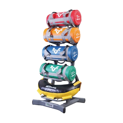 WEIGHTED BAG RACK
