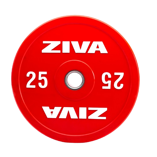 ZIVA XP2 Rubber Colored Bumper Disc with Chrome Hub