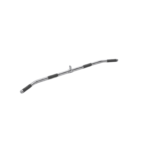 ZIVA PERFORMANCE HARD CHROME LONG LAT BAR WITH PU GRIP - 120CM