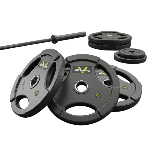 Olympic Rubber Grip Plate MD-Buddy(MD1018)