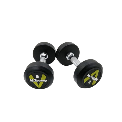 Rubber Coated Dumbbell MD-Buddy