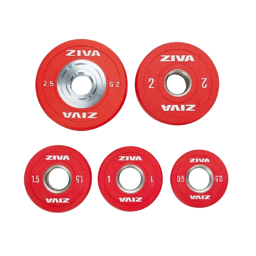 ZVO URETHANE COMPETITION COLORED BUMPER DISCS SET
